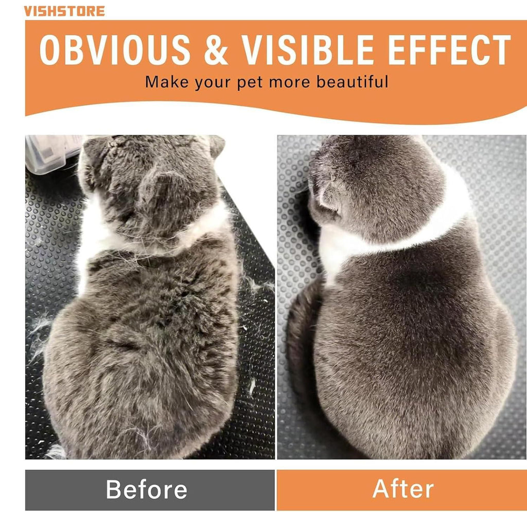 3-in-1 Steam Pet Grooming Brush for Dogs & Cats