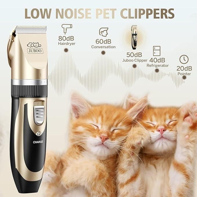 🐾 Pet Grooming Trimmer Set for Dogs & Cats