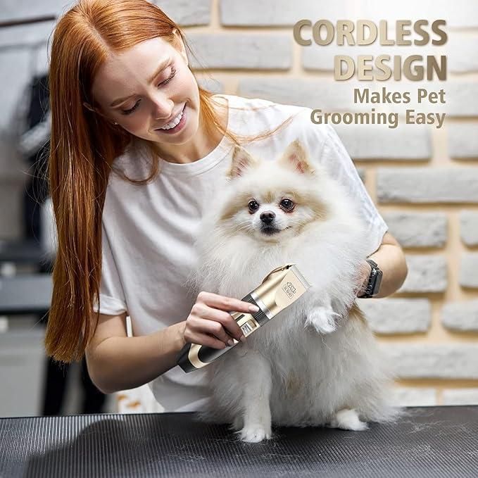 🐾 Pet Grooming Trimmer Set for Dogs & Cats